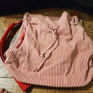 Canvas Beach Duffle / Satchel Bag